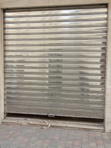 Saracinesca blindata di Di Maio Serramenti a Palermo